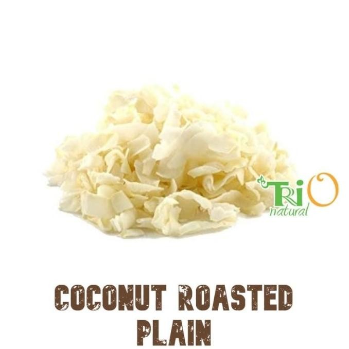 

READY STOCK COCONUT ROASTED PLAIN 900 GRAM !!!!!