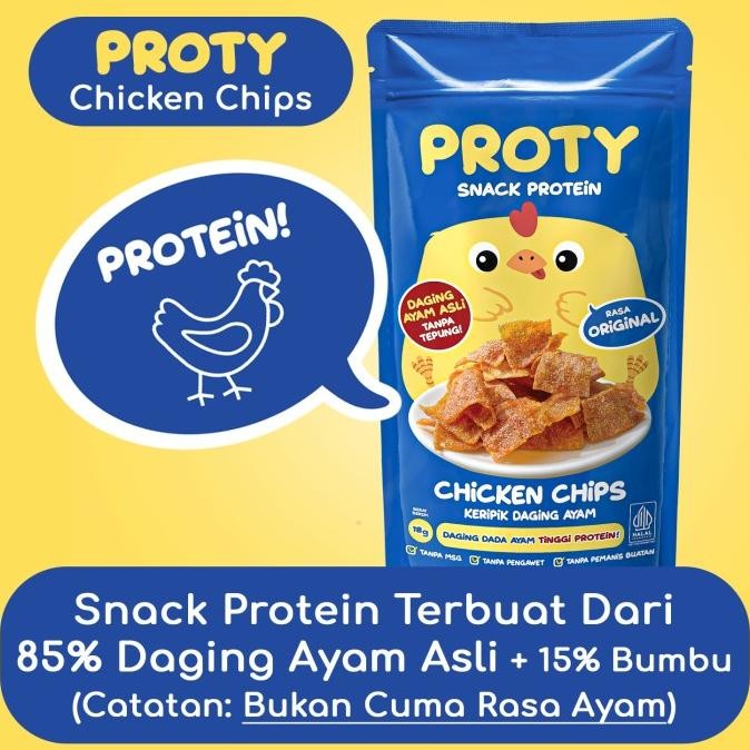 

BIG SALE CAMILAN SEHAT PROTY CHICKEN CHIPS ORI(1 PCS)+KEJU(1 PCS)+RUMPUTLAUT (1 PCS) SNACK CEMILAN BERPROTEIN !!!!!