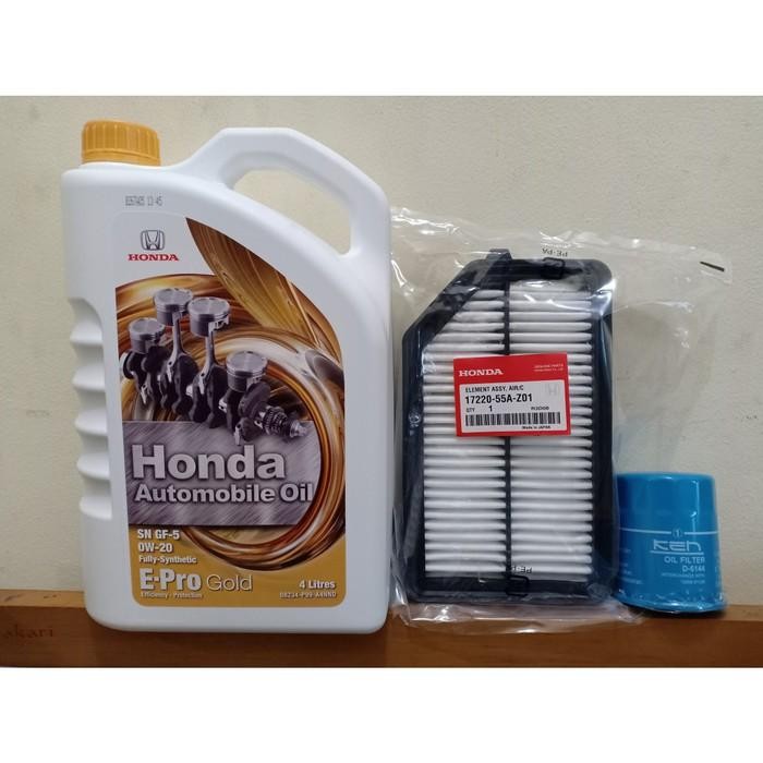 Paket Oli Epro Gold Honda Jazz, City, Hrv, Brv Original