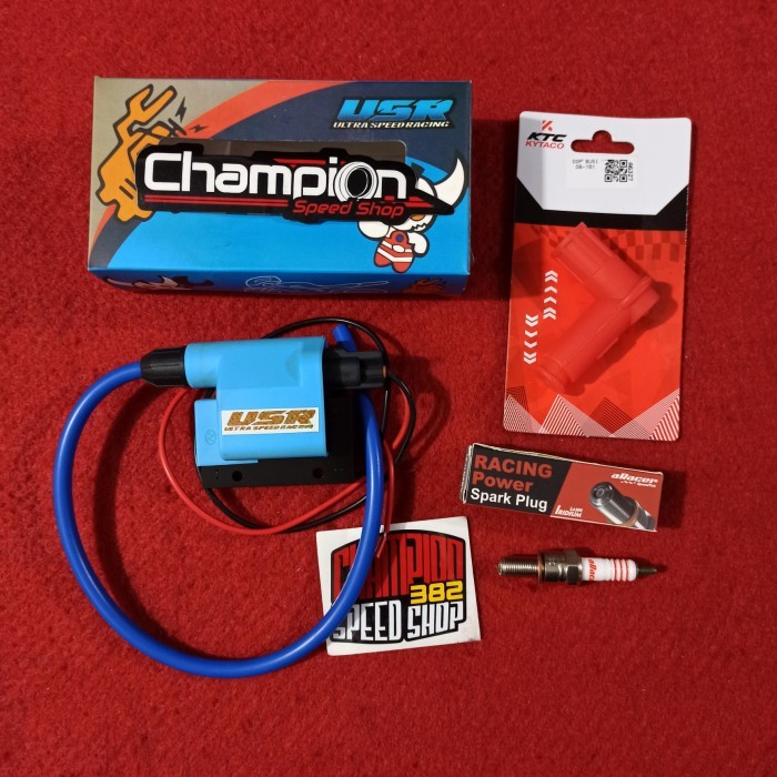 Paket Koil Busi Aracer Racing Cop Busi Ktc Pcx 150 Lokal Adv 150