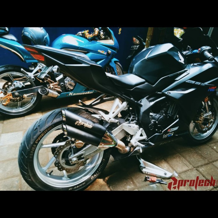 Knalpot Protech Racing New Honda Cbr250Rr Cbr 250 Rr Cbr 250Rr Cbr250