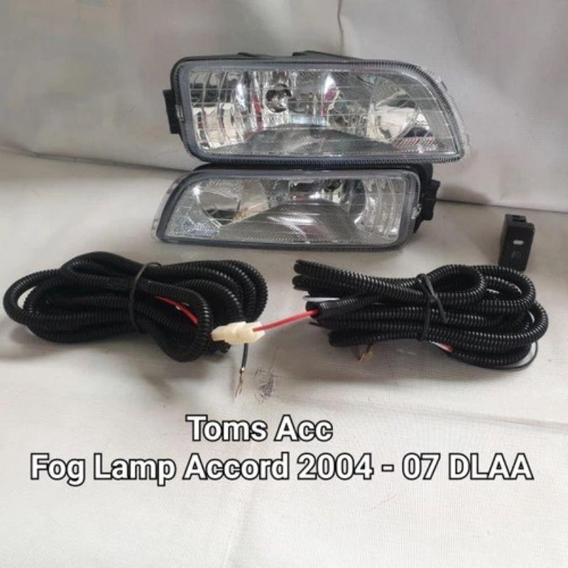 Fog Lamp Honda Accord Cm5 2004 2007 Foglamp Lampu Kabut Bawah