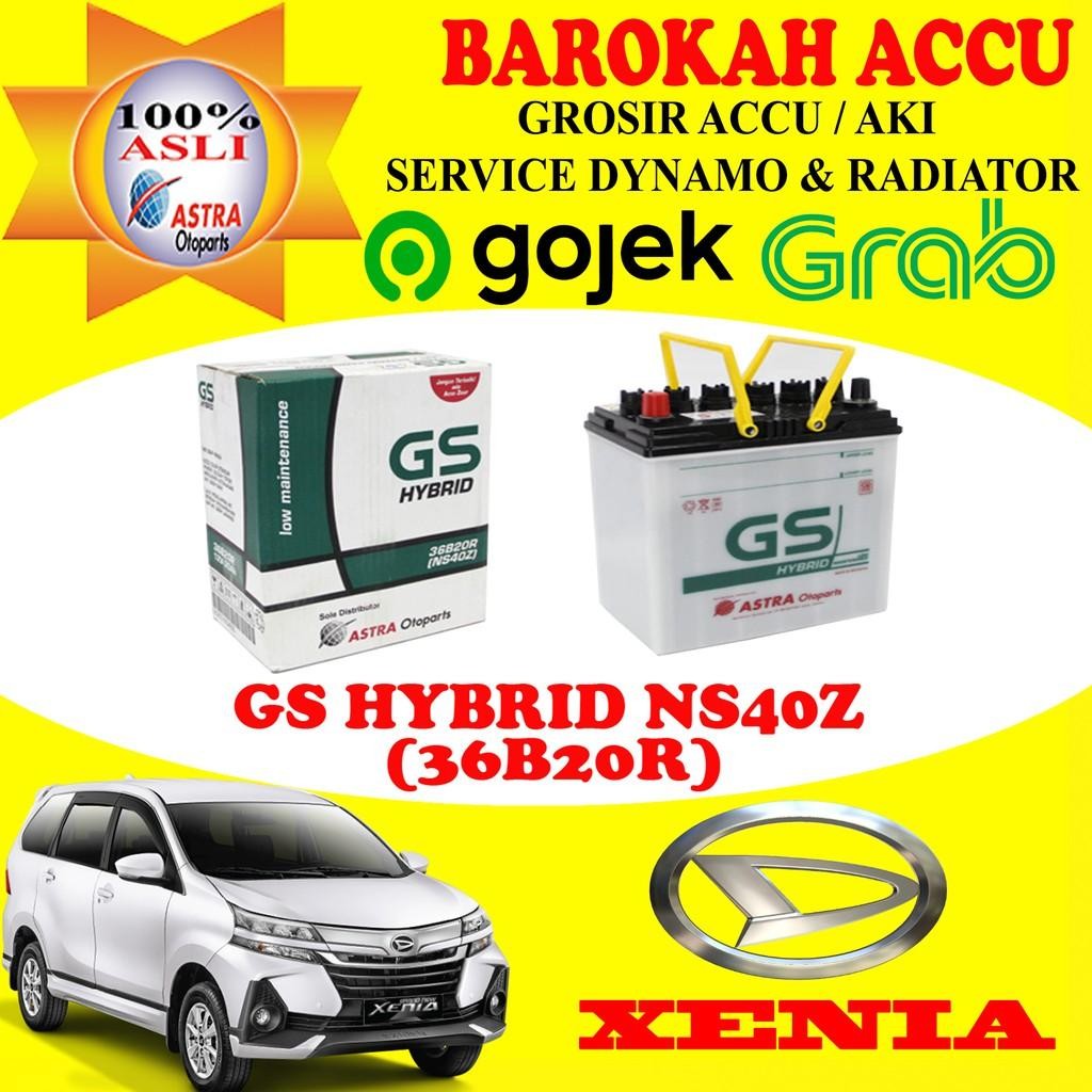 Aki Gs Astra Mobil Daihatsu Xenia Gs Hybrid Ns40Z / 36B20R , 35 Ah