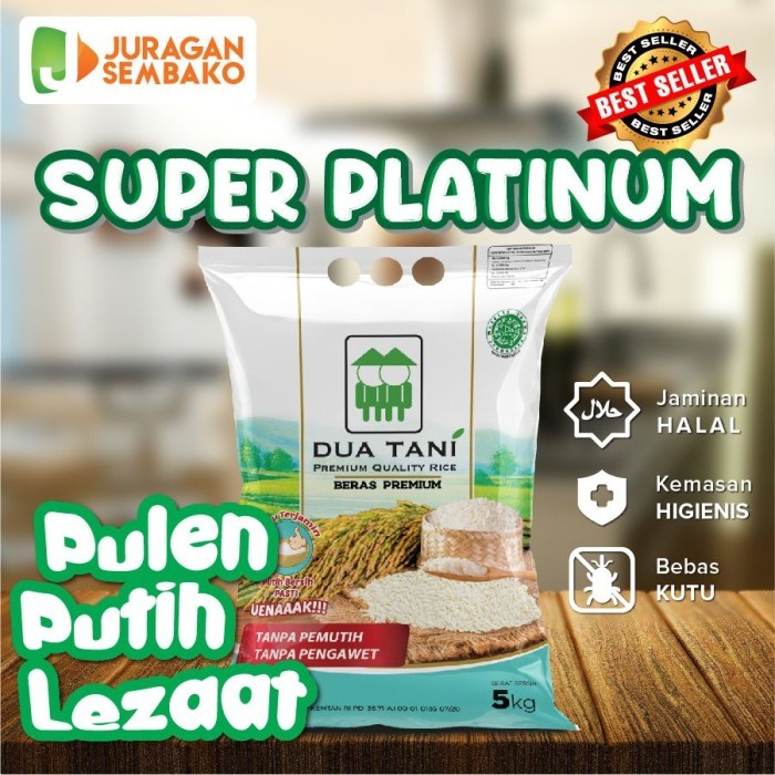 

Beras Dua Tani Super Platinum 5kg