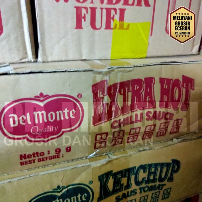 

DELMONTE EXTRA HOT SACHET 9 GR 1 KARTON