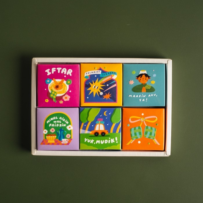 

Hampers Lebaran Coklat Box 6 pcs - Letter Box - Ramadan Edition