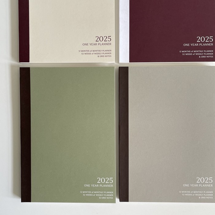 

2025 One Year Planner by Keartas Studio in Collaboration with Zhafira Aqyla