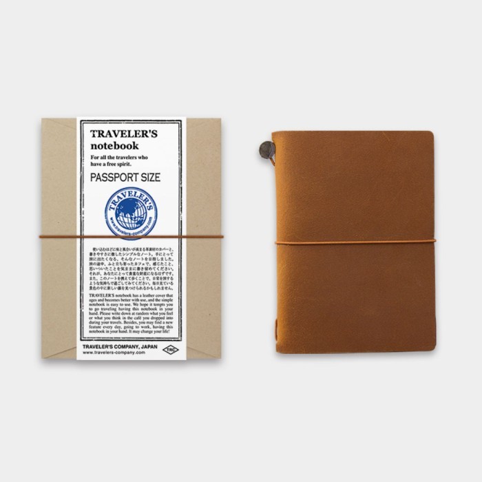 

Travelers Notebook Size Passport Camel