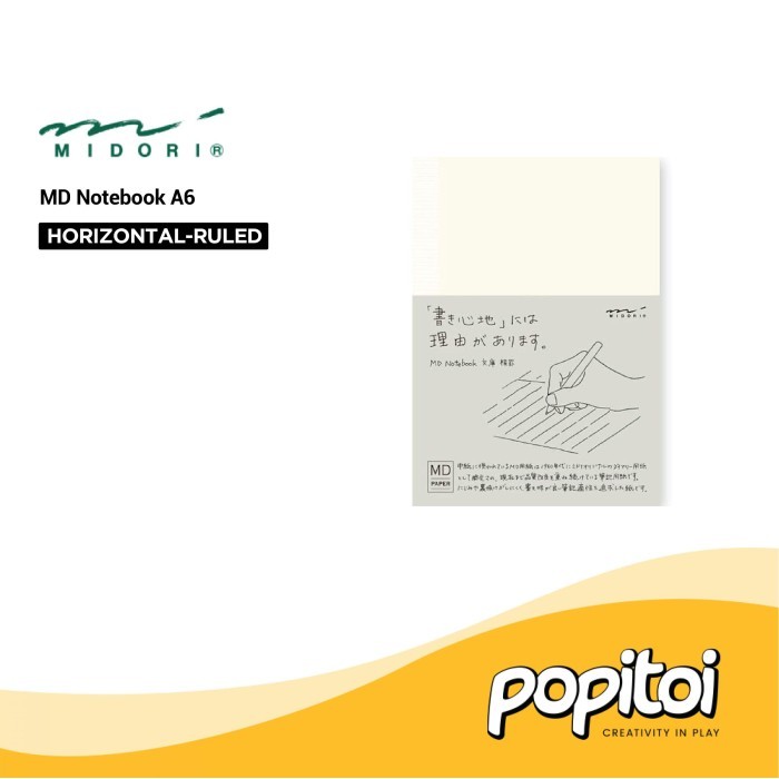 

MIDORI MD Notebook A6 Buku Catatan Tulis Jurnal Diary Bullet Journal