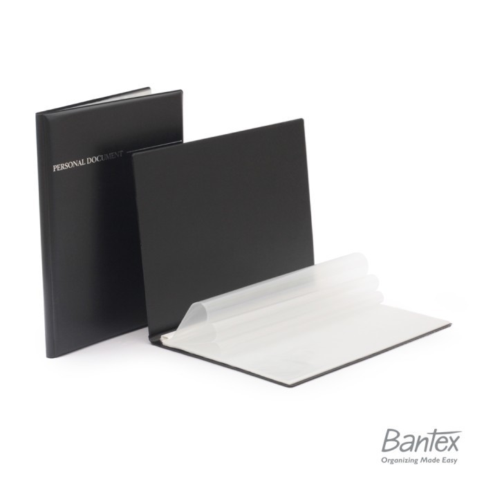 

Bantex Clear Holder Display Book Document Keeper 20 Pocket 3153 10+P