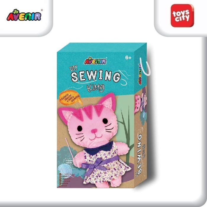 

Avenir 01378 DIY Sewing Set Sewing Kit Craft Set for Kids Creative Set from 6 Years