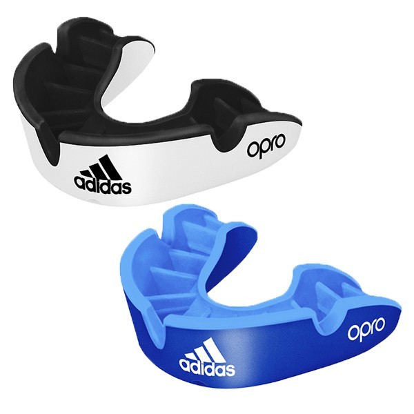 Adidas Opro Mouthguard Silver-Adidas Gumshield Gamsil Pelindung Gigi