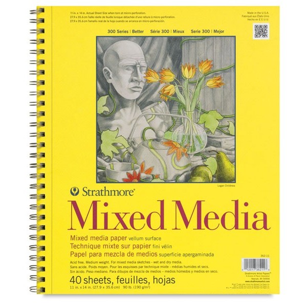 

Strathmore - Mixed Media Vellum Sketch Pad 300 Series