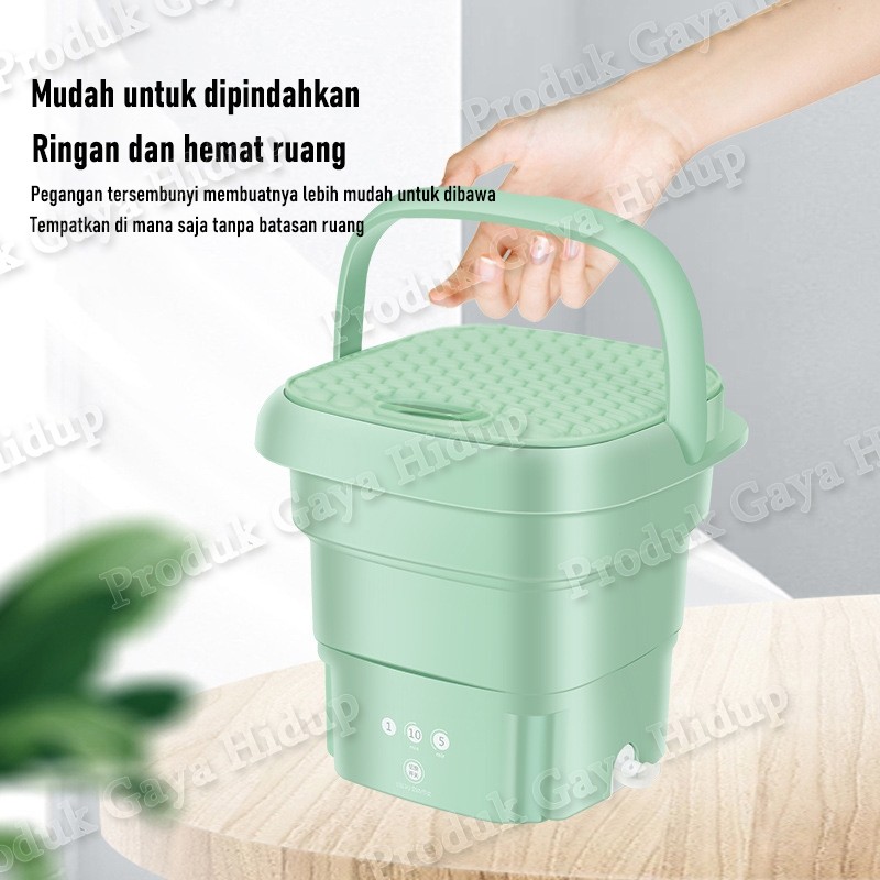Mesin cuci lipat, mesin cuci mini portable, mesin cuci kecil, mesin cuci anak, mesin cuci semi
