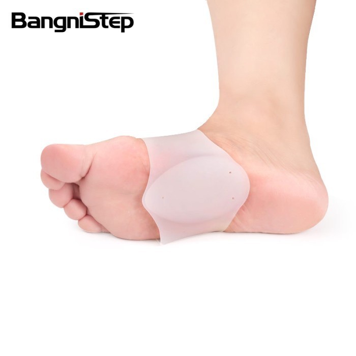 Terapi Kaki Datar Silikon Penyangga Lengkungan Kaki Datar Arch Support