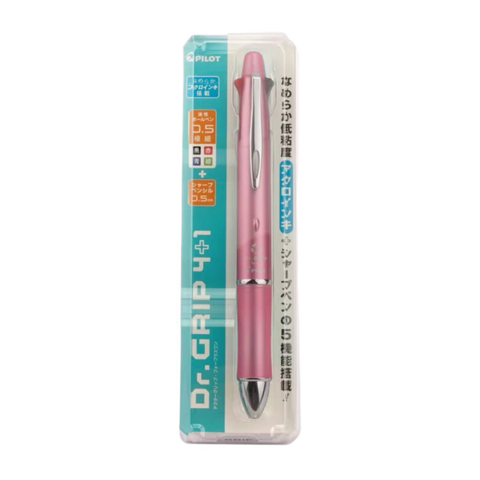 

Pilot Dr. Grip Multi 4+1 Ballpoint Pen Pensil Mekanik 0.5mm PBKHDF1SEF