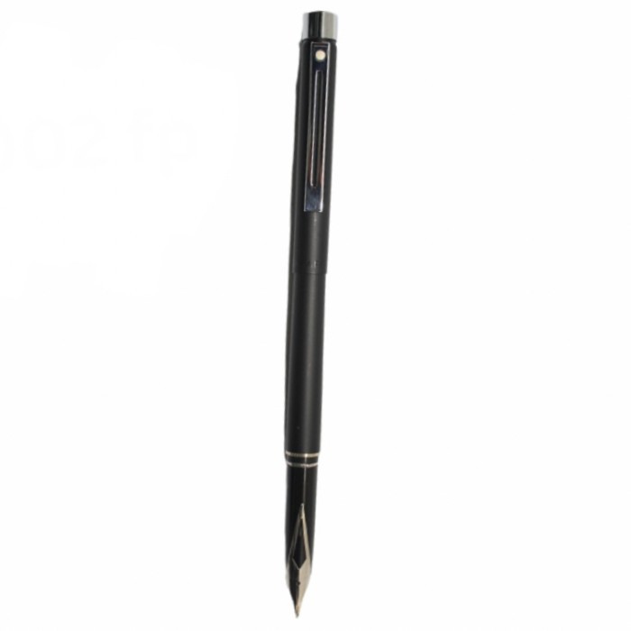 

Sheaffer Targa Matte Black Featuring Chrome Plate Trim Fountain Pen