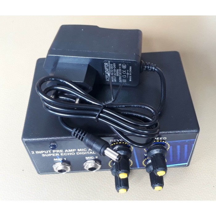Hot Promo Efek Vokal Echo Reverb / Pre Amp Mic Aktif