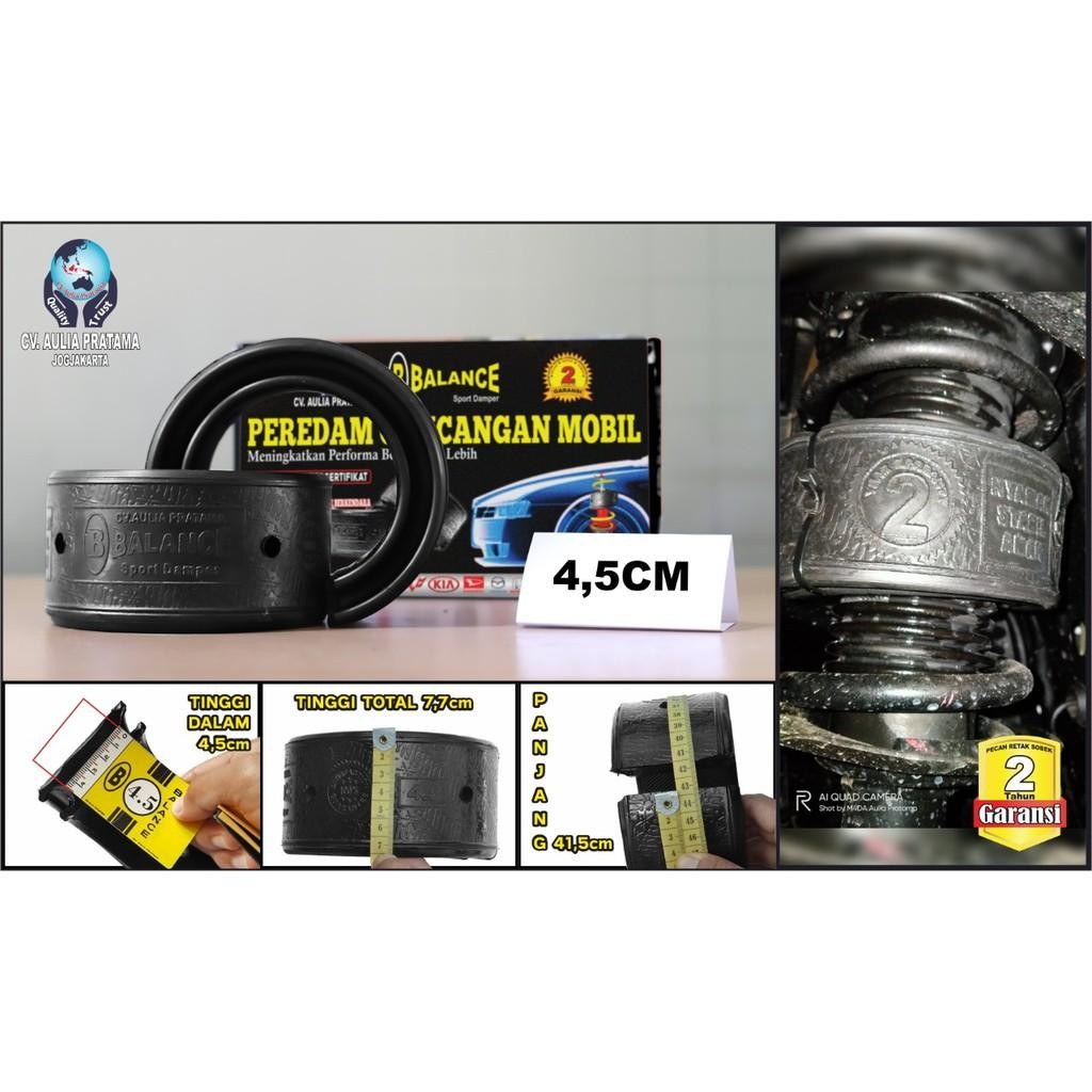 Balance Sport Damper Peredam Guncangan  Shock Mobil Ukuran 4,5 Cm Garansi Resmi 2 Tahun