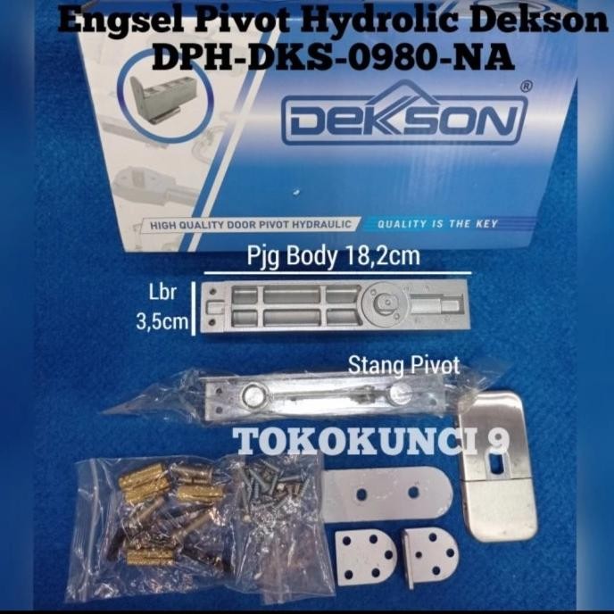Engsel Pivot Hidrolik Dekson DPH 0980 NA Engsel Pivot Dekkson