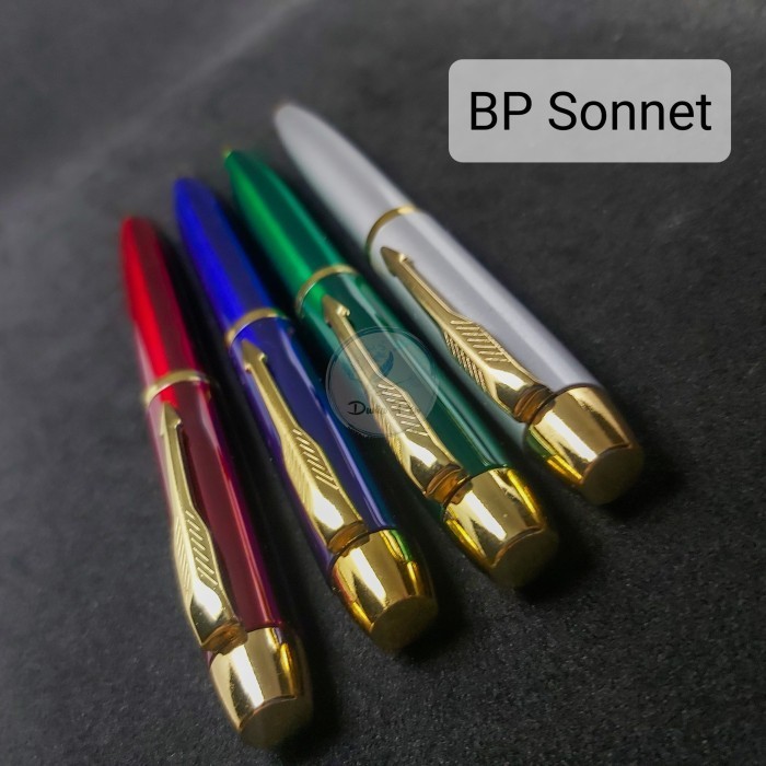 

Pulpen Model Parker Sonnet Tw (Klip Emas), Bisa Grafir Logo & Nama