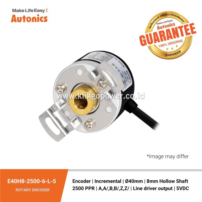 Autonics ROTARY ENCODER E40H8-2500-6-L-5