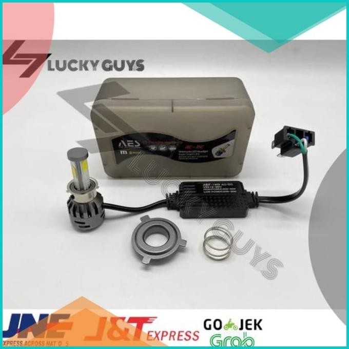Lampu Led 3 Sisi H6 H4 35 Watt AC DC Bohlam Led Lampu Depan CNC 07D35Z