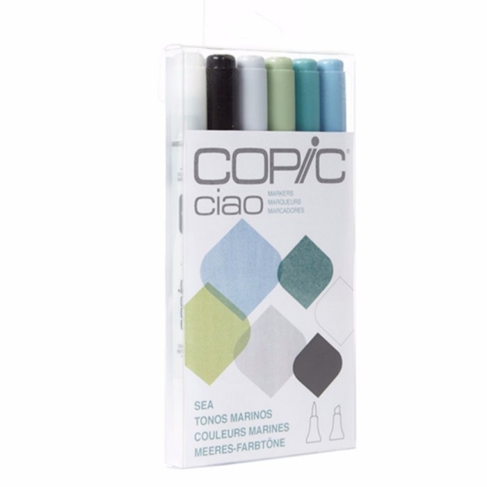 

Copic Ciao marker Set 6 - Sea