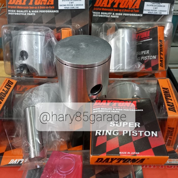 Piston Kit Daytona Racing Single Ring Ninja150R Rr Original Japan