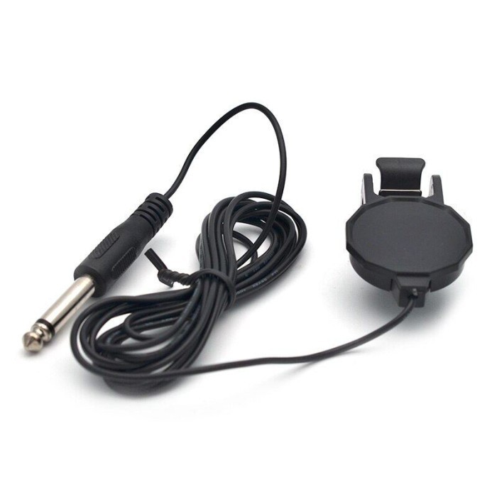 Mic Microphone Tempel Pick Up Aksesoris Gitar Guitar Akustik Jernih