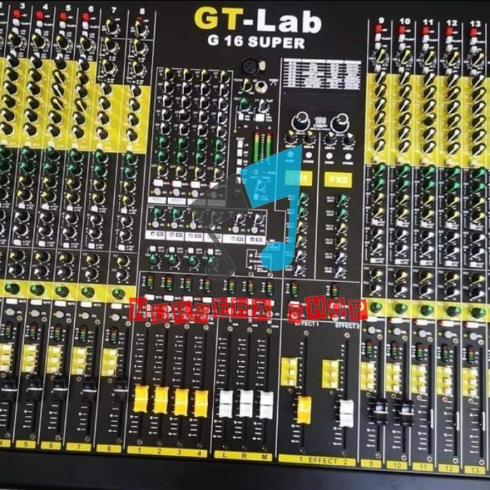 Mixer Audio Gt Lab 16 Channel G16 G 16 Super Series Original By Rdw