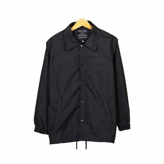Sale Jaket Coach Polos Unisex / Distro / Termurah / Jaket Sablon/ Outerwear Promo
