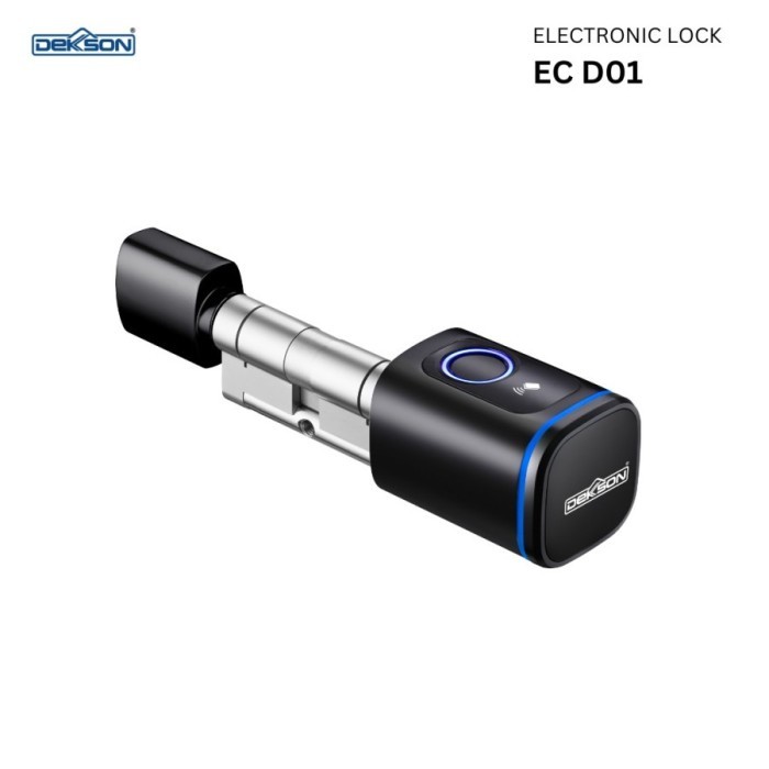 Dekkson 8801001702 EC D01 Electronic Cylinder 70mm Black