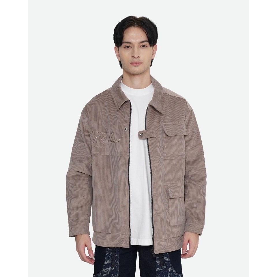 Erigo X Corduroy Jacket Raymond Mocca