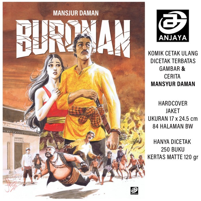 SGA99 KOMIK BURONAN - HARDCOVER KARYA MAN