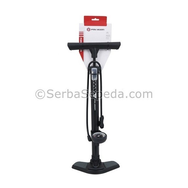 Pompa Sepeda - Pompa Lantai Polygon Stx