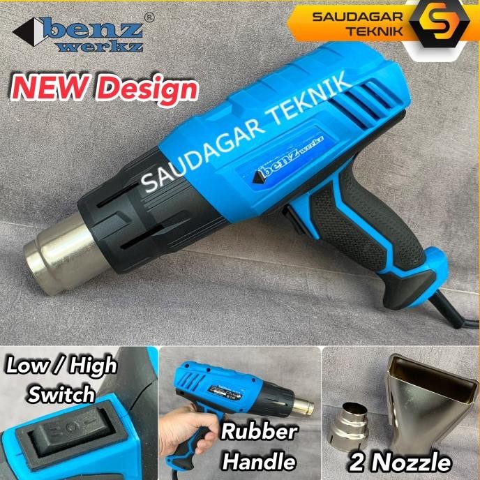 Benz Mesin Hot Gun Heat Gun Mesin Pemanas Blower Benz Werkz