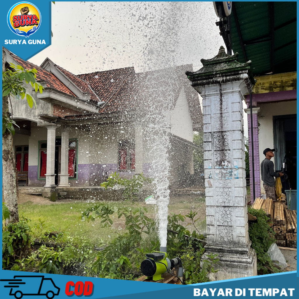 Pompa air modifikasi JET 600 mampu 24 jam nonstop ANTI AIR semburan besar pompa sirkulasi kolam ikan