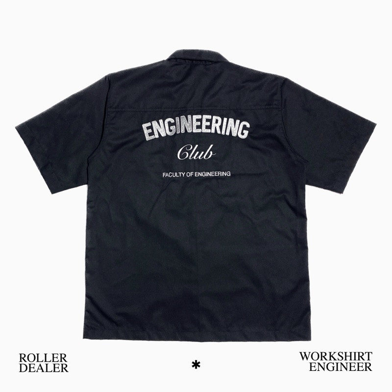 NEW Roller Dealer - Engineer Workshirt (Kemeja Teknik/Workshirt Teknik/Kemeja Pria)
