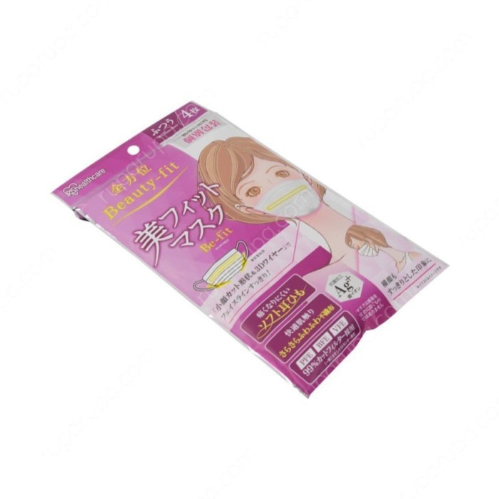 Murah Iris Set 4 Pcs Masker Jepang Anti Virus Mask Beauty Fit 4mcv Non COD