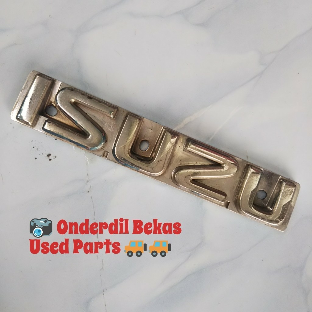 Emblem grill Isuzu panther kotak 2.5 asli sugity