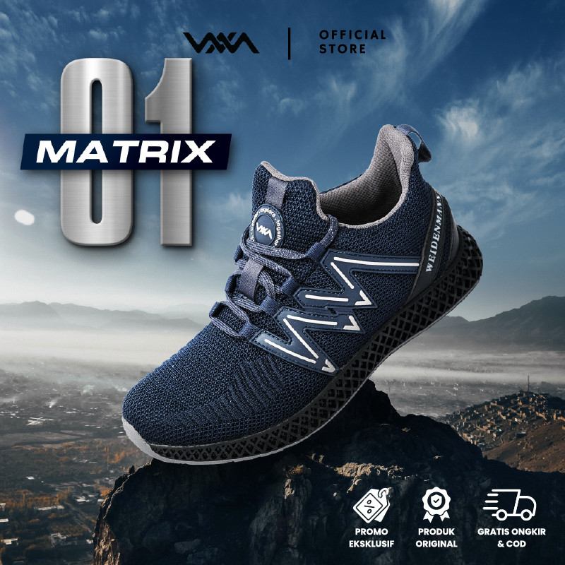 Awet Weidenmann Matrix 01 Sepatu Sneakers Upper Flyknit