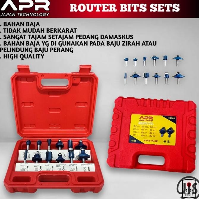 

:>:>:>:>] mesin profil kayu ruter trimmer 6mm Include mata pisau 1 koper promo