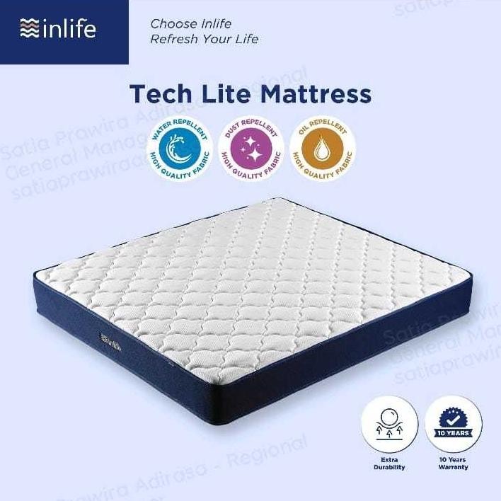 KASUR IN THE BOX 160 X 200 IN LIFE ANTI AIR ANTI OLI KASUR SPRINGBED MURAH KASUR DALAM KARDUS