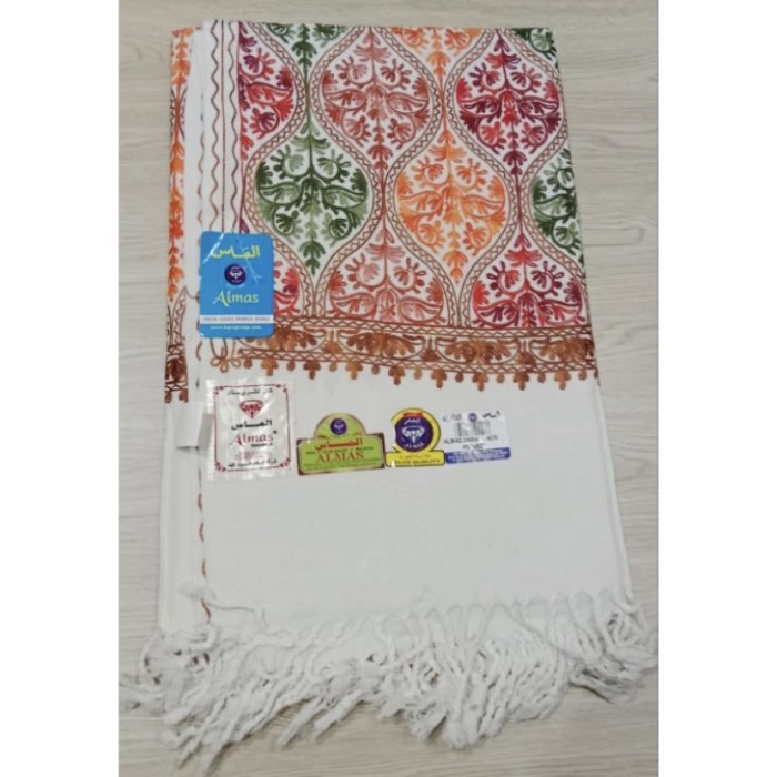 PROMO Sorban Premium Kashmiri Bordir Sulam Shawl Almas 4046