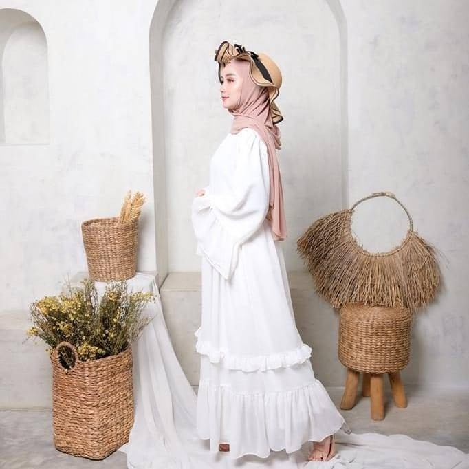 Gamis Bju Games Lebaran Ghames Maxi Bsju Drees Muslim Syari Brokat Gemes Longdress Gams Gamias Gahme