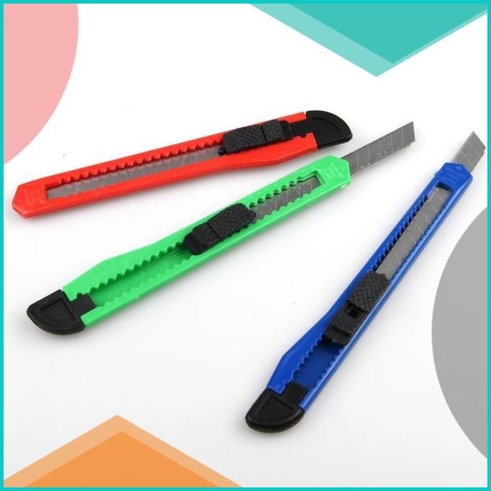 

Pisau Cutter Karter Murah Satuan Ecer Pisau Kater Besar Kecil A073 07D