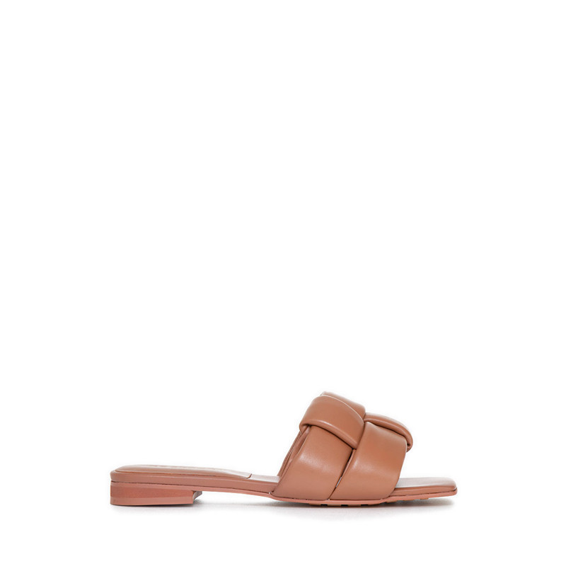 Rockport Women's TG0502 Flat Sandals - Cognac