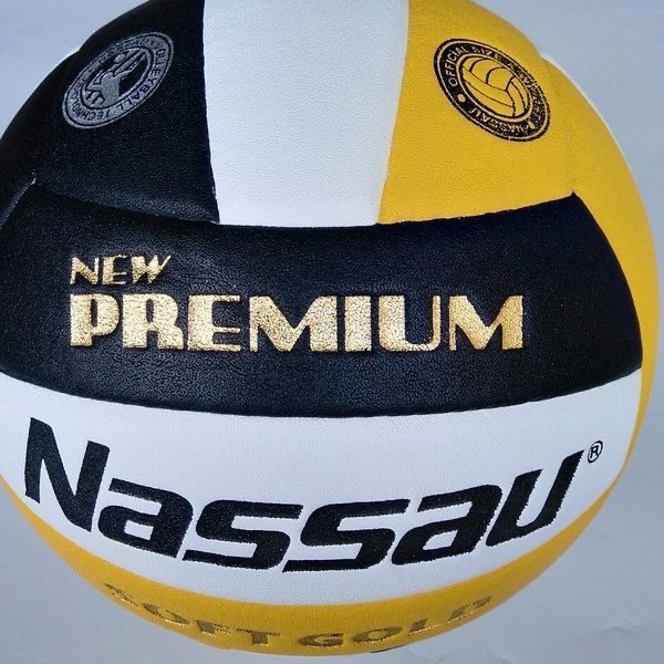 Bola Voli Volley Nassau Premium Soft Gold Original