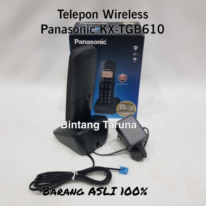 Wireless Phone Panasonic KX-TGB610 Telpon Wireless Panasonic KX-TGB610